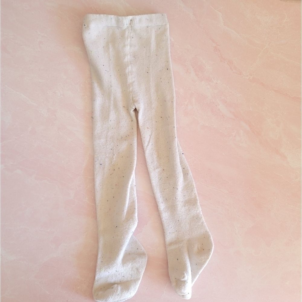 Confetti vanilla tights 12-24 month baby girl